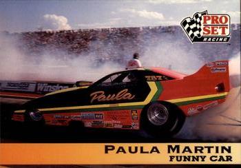 1992 Pro Set NHRA #17 Paula Martin 's Car Front