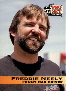 1992 Pro Set NHRA #43 Freddie Neely Front