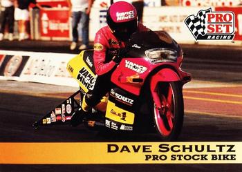 1992 Pro Set NHRA #100 David Schultz Front