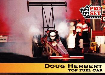 1992 Pro Set NHRA #115 Doug Herbert's Car Front
