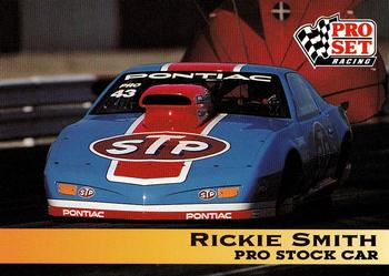 1992 Pro Set NHRA #139 Rickie Smith's Car Front