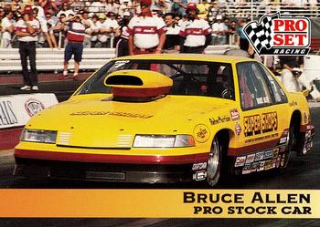 1992 Pro Set NHRA #144 Bruce Allen's Car Front