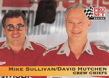 1992 Pro Set NHRA #148 Mike Sullivan / Dave Hutchens Front