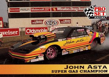 1992 Pro Set NHRA #199 John Asta's Car Front