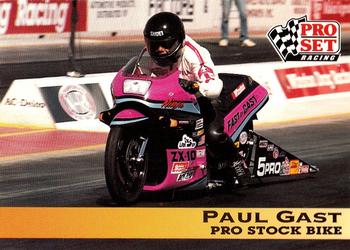 1992 Pro Set NHRA #97 Paul Gast's Bike Front