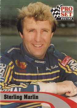 1992 Pro Set Rudy's Farm #6 Sterling Marlin Front