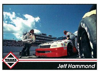 1992 Traks #147 Jeff Hammond Front