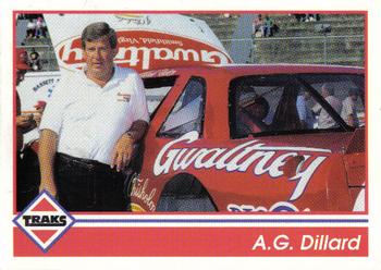 1992 Traks #183 A.G. Dillard Front