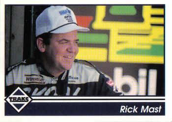 1992 Traks #1 Rick Mast Front