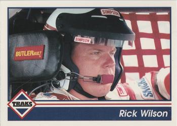 1992 Traks #8 Rick Wilson Front