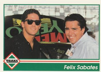 1992 Traks #40 Chany Sabates / Felix Sabates Front