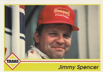 1992 Traks #98 Jimmy Spencer Front