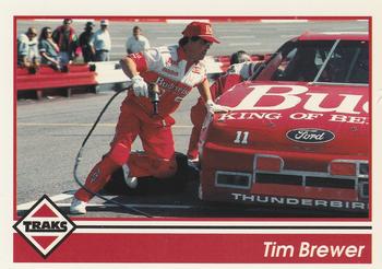 1992 Traks #140 Tim Brewer Front