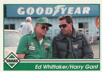 1992 Traks #146 Ed Whitaker / Harry Gant Front