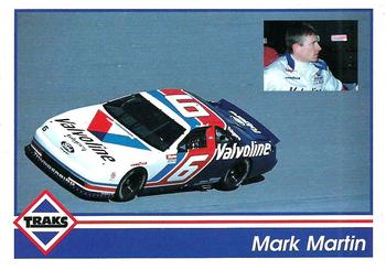 1992 Traks #6 Mark Martin Front