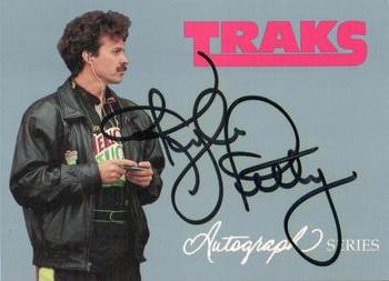 1992 Traks - Autographs #A6 Kyle Petty Front