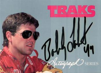 1992 Traks - Autographs #A8 Bobby Labonte Front