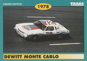1992 Traks Benny Parsons #32 DeWitt Monte Carlo Front