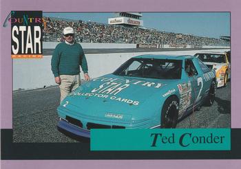 1992 Traks Country Star Racing #3 Ted Conder Front