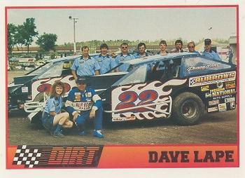 1992 Traks Dirt #1 Dave Lape Front