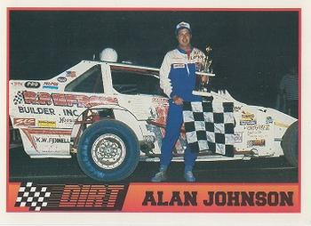 1992 Traks Dirt #3 Alan Johnson Front