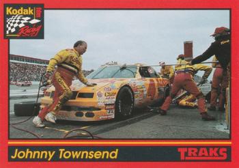 1992 Traks Kodak Ernie Irvan #18 Johnny Townsend Front