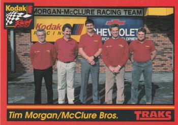 1992 Traks Kodak Ernie Irvan #19 Tim Morgan/McClure Bros. Front
