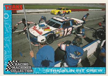 1992 Traks Racing Machines #38 Stricklin Pit Crew Front