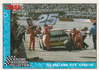 1992 Traks Racing Machines #57 Slim Jim Pit Crew Front