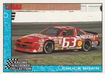 1992 Traks Racing Machines #63 Chuck Bown's Car Front