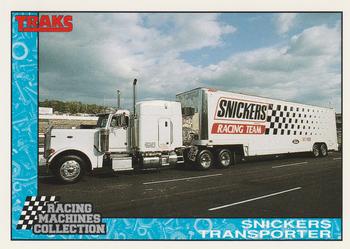 1992 Traks Racing Machines #79 Snickers Transporter Front