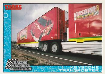 1992 Traks Racing Machines #88 Keystone Transporter Front