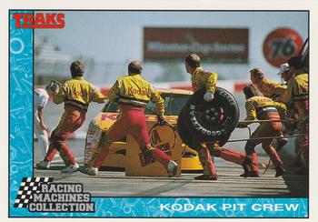 1992 Traks Racing Machines #95 Kodak Pit Crew Front