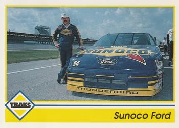 1992 Traks Racing Machines - Bonus #13B Sunoco Ford Front