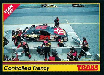 1992 Traks Team Sets #29 Controlled Frenzy Front