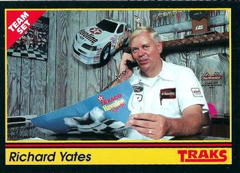 1992 Traks Team Sets #31 Richard Yates Front