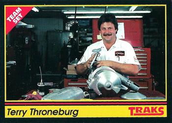 1992 Traks Team Sets #37 Terry Throneburg Front