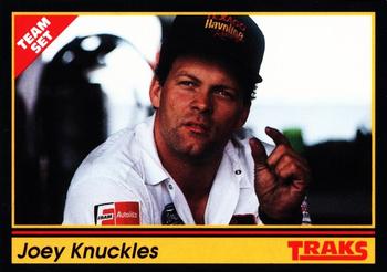 1992 Traks Team Sets #34 Joey Knuckles Front