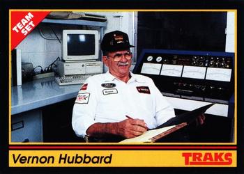 1992 Traks Team Sets #46 Vernon Hubbard Front