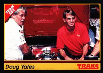 1992 Traks Team Sets #48 Doug Yates Front