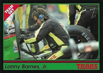 1992 Traks Team Sets #57 Larry Barnes, Jr. Front