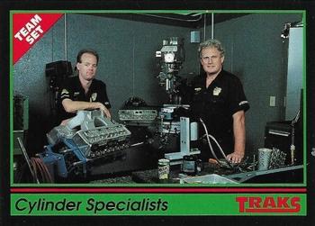 1992 Traks Team Sets #64 Cylinder Specialists Front