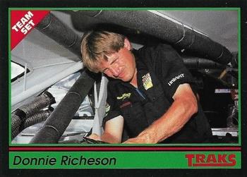 1992 Traks Team Sets #68 Donnie Richeson Front