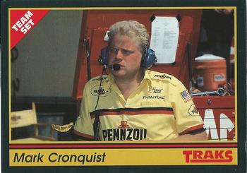 1992 Traks Team Sets #85 Mark Cronquist Front
