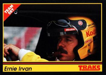1992 Traks Team Sets #108 Ernie Irvan Front