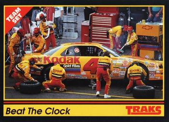 1992 Traks Team Sets #109 Beat the Clock Front