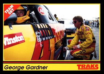 1992 Traks Team Sets #118 George Gardner Front