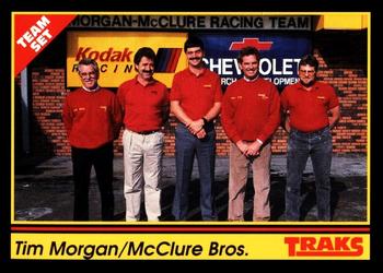 1992 Traks Team Sets #120 Tim Morgan / McClure Bros. Front