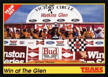 1992 Traks Team Sets #124 Win at The Glen Front