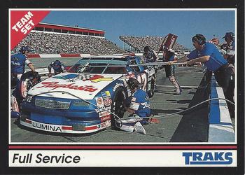 1992 Traks Team Sets #154 Full Service Front
